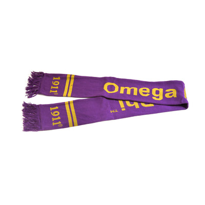 Omega Psi Phi Knit Scarf