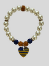 Kamala Harris Sigma Gamma Rho Heart Of America Bling Pearl Bracelet