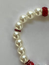 Kamala Harris Delta Sigma Theta Heart Of America Bling Pearl Bracelet