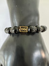 Alpha Phi Alpha Men's Beaded Elastic Bracelet