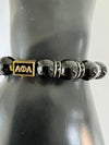 Alpha Phi Alpha Men's Beaded Elastic Bracelet