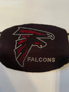 Atlanta Falcons Bling Face Mask Front Logo