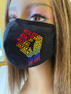 Black Lives Matter Rainbow Mask