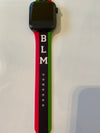 Black Lives Matter Silicone Apple Watch Band Size 38/40 MM
