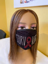 Breast Cancer Awareness Survivor Mask