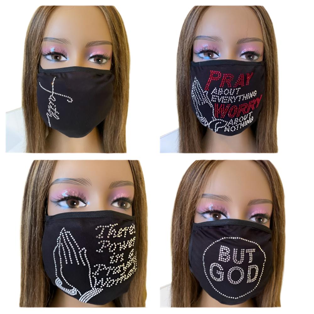 Christian Religious Prayer Face Mask Bundle