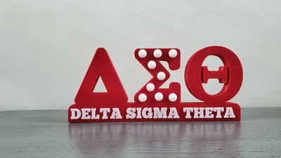 Delta Sigma Theta Desk Plate