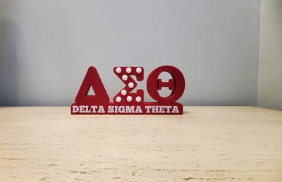 Delta Sigma Theta Desk Plate