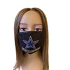 Dallas Cowboys Bling Face Mask Front Logo