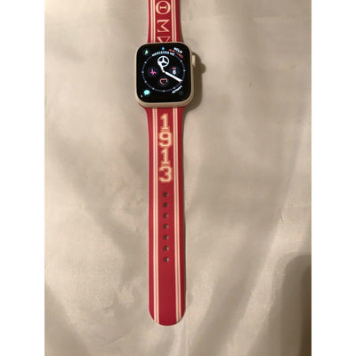 Delta Sigma Theta Apple Watch Band Size 42/44/45 mm