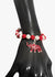 Delta Sigma Theta Beaded Bling Elastic Elephant Charm Bracelet