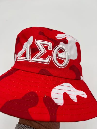 Delta Sigma Theta Camouflage Bucket Hat