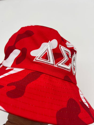 Delta Sigma Theta Camouflage Bucket Hat