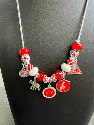 Delta Sigma Theta Cherish Charm Necklace