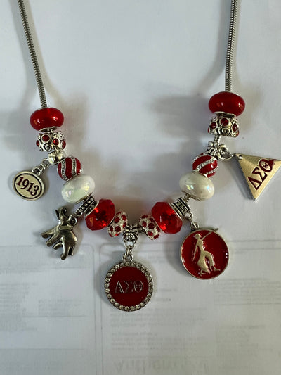 Delta Sigma Theta Cherish Charm Necklace