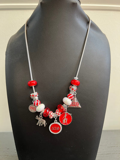 Delta Sigma Theta Cherish Charm Necklace