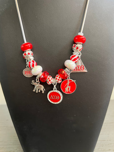 Delta Sigma Theta Cherish Charm Necklace