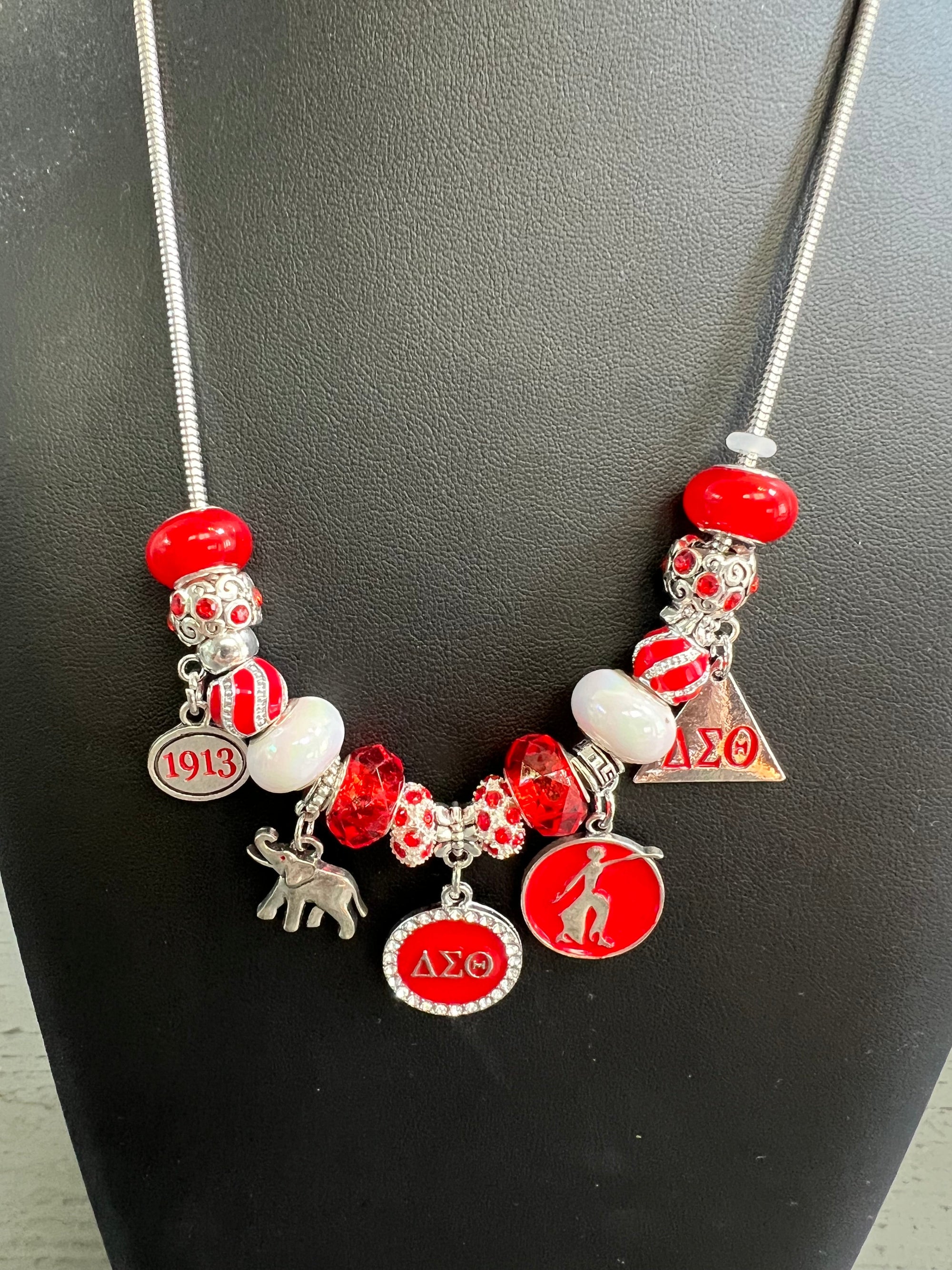 Delta Sigma Theta Cherish Charm Necklace