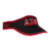 Delta Sigma Theta Featherlite Visor Black