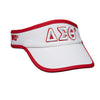 Delta Sigma Theta Featherlite Visor White