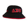 Delta Sigma Theta Flexfit Embroidered Bucket Hat Black