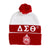 Delta Sigma Theta Knit Embroidered Beanie Hat