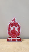 Delta Sigma Theta Shield Desk Plate