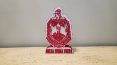 Delta Sigma Theta Shield Desk Plate