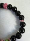 Kamala Harris Heart Of America Bling Bracelet Black Pearl