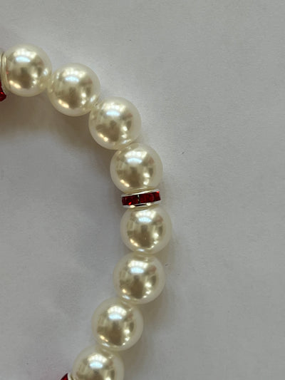 Kamala Harris Delta Sigma Theta Heart Of America Bling Pearl Bracelet