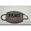 FAMU Florida A & M Rhinestone Bling Face Mask