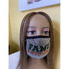 FAMU Florida A & M Rhinestone Bling Face Mask