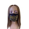 HBCU Educated Bling Face Mask Multicolor