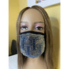 Hampton University Rhinestone Bling Face Mask