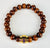 Omega Psi Phi Natural Wooden Beaded Bracelet