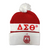 Delta Sigma Theta Embroidered Knit Hat Red