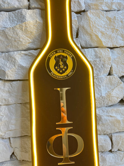 Iota Phi Theta LED Wooden Paddle