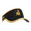 Masonic Embroidered Featherlite Visor