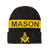 Masonic Knit Embroidered Beanie Cap