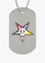 OES Eastern Star Double Side Dog Tag Necklace