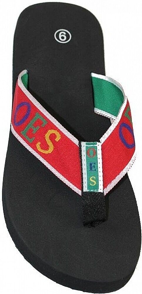 OES Eastern Star Flip Flops