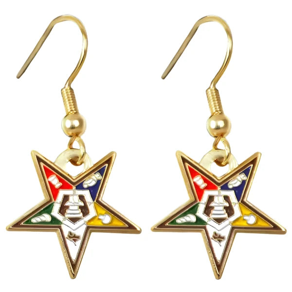 Eastern star earrings store