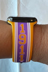 Omega Psi Phi Apple Watch Band Purple Size 42/44/45 mm