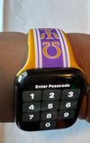 Omega Psi Phi Apple Watch Band Purple Size 42/44/45 mm