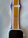 Omega Psi Phi Apple Watch Band Size 42/44/45 mm Gold