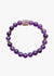 Omega Psi Phi Beaded Elastic Bracelet Gold Rings