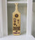 Omega Psi Phi Custom Wooden Paddle Gold Colored Paddle