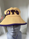 Omega Psi Phi Flexfit Bucket Hat Khaki