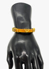 Omega Psi Phi Leather Bracelet