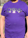 Omega Psi Phi Metallic OMEGA T-Shirt